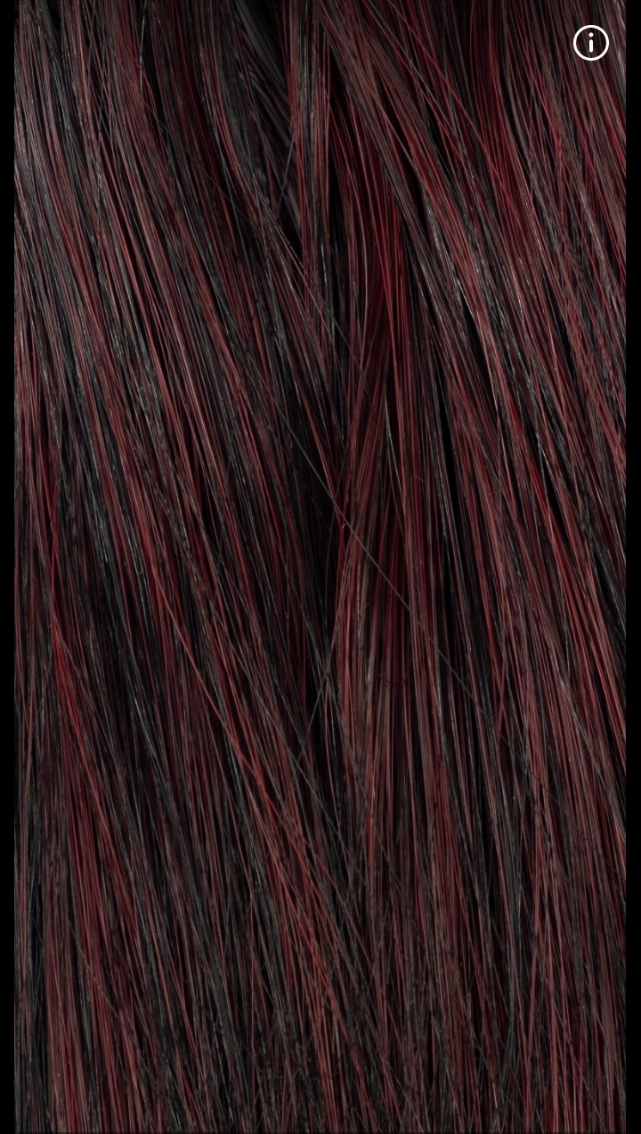 99 - schwarz-burgund mit hellem Verlauf (5cm Spitzen) - nero bordeaux con sfumatura chiara